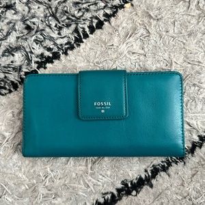 Fossil 1954 Turquoise wallet